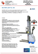 Brochure Master Light stabler